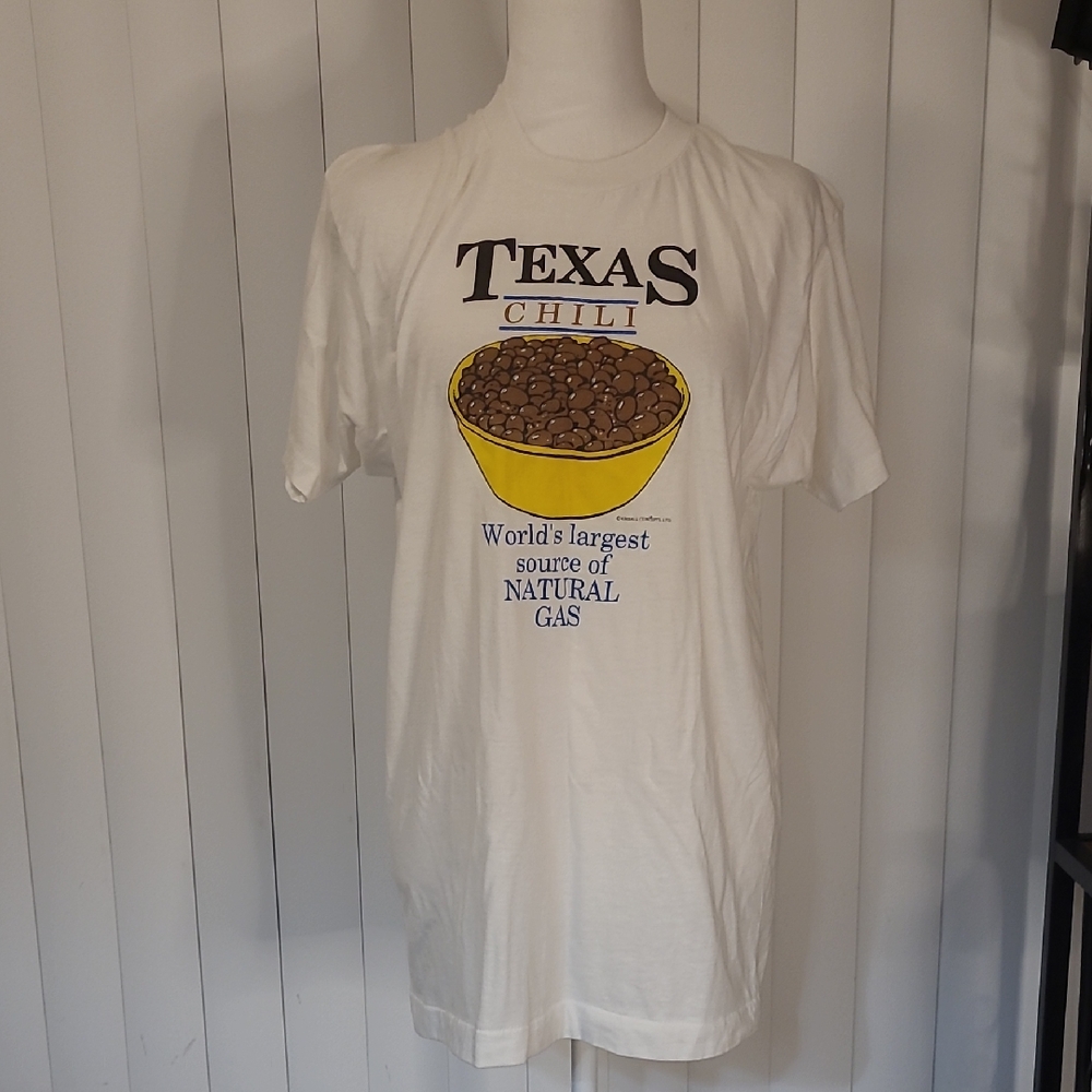 White Texas Chili Graphic T-Shirt